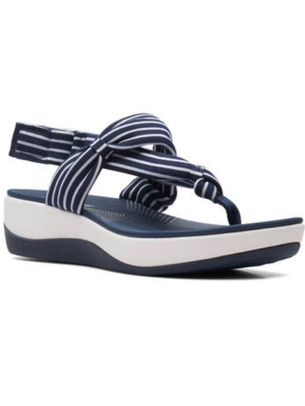 Clarks Cloudsteppers Arla Nicole Stripe Sandals
